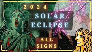 New Moon Solar Eclipse April 2024  Veroosh Astrology [upl. by Nidak]