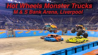 Hot Wheels Monster Trucks Show Liverpool  Dad amp Lad day out [upl. by Elyagiba]