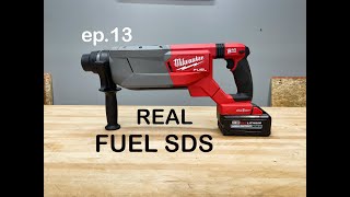 2422  Milwaukee M18 FUEL 114 Inch SDSplus rotary hammer review  291620  ep13 [upl. by Jacquelynn165]