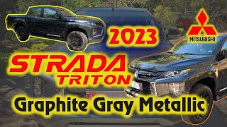 Mitsubishi STRADA 2023 GLS 4x2 AT Graphite Gray Metallic [upl. by Nattirb622]