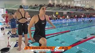 39 AFinale  Dames 50m Vrije slag  NK LB 2024 [upl. by Suiddaht]