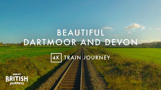 Experience the Dartmoor Line Okehampton to Exeter St Davids  Relaxing 4K Train Journey [upl. by Jard]