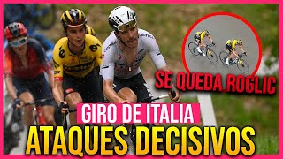 Resumen ETAPA 16  Giro De Italia 2023  ALMEIDA y THOMAS vs ROGLIC [upl. by Bradski231]