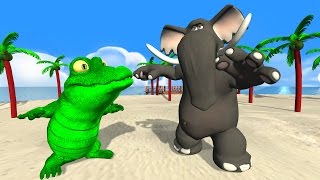 Ah les crocodiles  Comptines et chansons pour enfants  ᴴᴰ dessin animé français comptines [upl. by Aitnecserc]