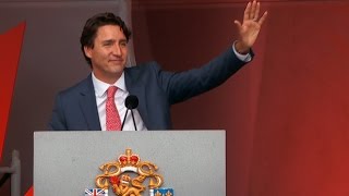 Justin Trudeaus Canada Day speech [upl. by Afrikah]