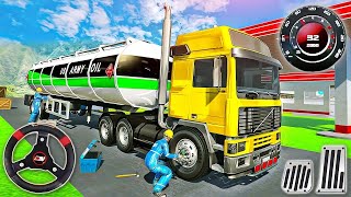 Us oil Tanker Truck Pickup Truck driving simulator 3d Android gameplay 💯 KingGames truckdriver [upl. by Flanna]