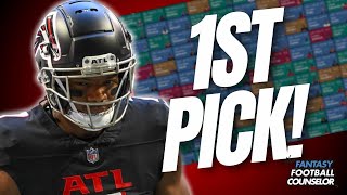 Fantasy Football Mock Draft The Top Pick Revealed [upl. by Imogene]