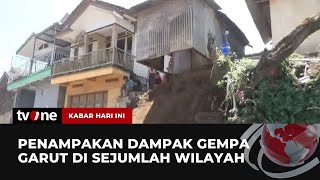 Dampak Gempa Penampakan Rumah Warga Menggantung  Kabar Hari Ini tvOne [upl. by Osanna833]