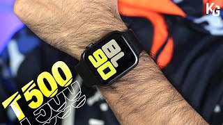 ⌚ Smartwatch T500 Review en Español  Un Apple Watch Replica MUY ECONÓMICO  IWO 13  KING GORY [upl. by Paris567]