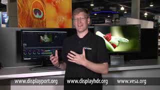 VESA DisplayHDR CES 2019 [upl. by Edmonda]