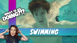 Vocal Coach Reacts Tick TickBOOM  Swimming  WOW He was [upl. by Sharline231]