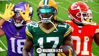 The Best WR Build for Madden 24 Superstar Mode [upl. by Nyar]