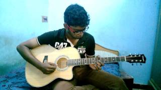 ninaithu ninaithu parthen from 7g song guitar lead by Naveen Punk version [upl. by Rowney]