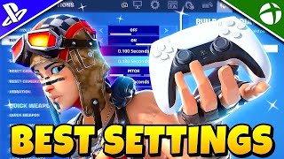 New BEST Controller Settings For Fortnite Reload amp Ranked PS4PS5XboxPC [upl. by Alarice697]