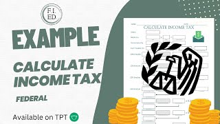 Walkthrough of Calculating Federal Income Tax using 2022 brackets [upl. by Frye877]