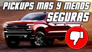 Las Pickups Más y Menos Seguras del 2019 [upl. by Nork]