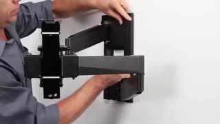 OmniMount OE80FM Full Motion TV Wall Mount [upl. by Lutero118]