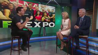 Lou Ferrigno talks making jump from bodybuilding to ‘The Incredible Hulk’ the FlexPo fitness expo [upl. by Manon324]