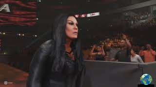 Tamina Entrance in All WWE Videogames Included WWE2K20 [upl. by Attelahs82]