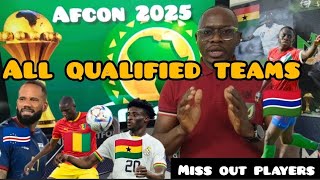 All Afcon 2025 Qualified Teams And Everything You Need To Know [upl. by Boris]