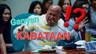 Senator Bato Dela Rose HB sa Senate Hearing vs Raoul Manuel [upl. by Herc]