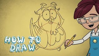 How To Draw Vincent the Owl [upl. by Cost]