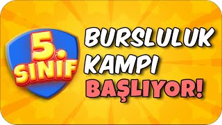 5 SINIF BURSLULUK KAMPI BAŞLIYOOOR 📣 [upl. by Arahsit451]