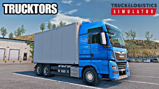 Truk Kontainer HINO Biru antar Sembako OLENG dijalan  TRUCK SIMULATOR  4K 60FPS  PS5 [upl. by Kemeny]