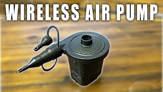 Rechargeable Air Pump by AGPTEK Review [upl. by Issirk]