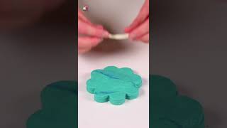 How To Make Play Doh Surprise Eggs  Snowflakes ❄️shorts diyvideos [upl. by Haianeb]