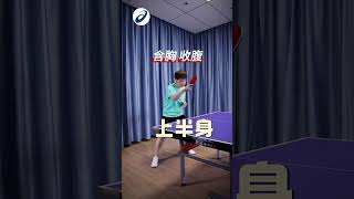 Forehand Drive in SLOW MOTION  Master the Basics Table Tennis AJ01 [upl. by Abil]