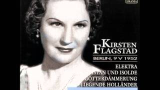 Liebestod  Kirsten Flagstad 1952 [upl. by Polito417]