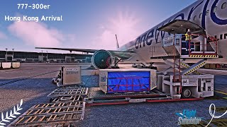 Hong Kong Departure to Amsterdam  VATSIM  777 [upl. by Orfield217]