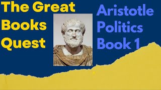 Aristotle  Politics  Book 1 [upl. by Orianna]