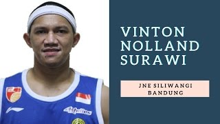 Vinton Nolland Surawi JNE Siliwangi Bandung highlights vs Satria Muda  Seri Yogyakarta [upl. by Wendye]