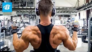 High Rep Big Pump Back Workout  Abel Albonetti [upl. by Ecniv]