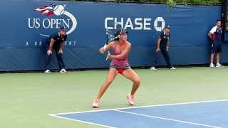 Ipek Soylu  US Open juniors 2013  Slow motion video 02 [upl. by Frasch]