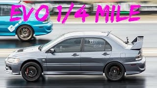 Evo IX 6466 14 Mile 720 WHP [upl. by Shien]