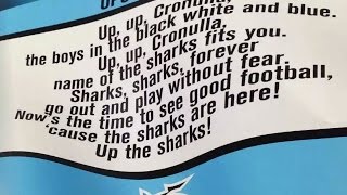 Cronulla Sharks Anthem  UP UP UP UP CRONULLA [upl. by Eihs]