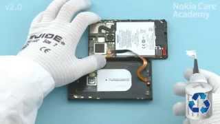 Disassembly Full Nokia Lumia 920 [upl. by Bilow918]