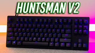 Razer Huntsman V2 TKL Review  MUCH BETTER Than The First [upl. by Rhianon495]