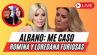 ALBANO CARRISI ¡Me caso con PATRIZIA ROMINA POWER Y LOREDANA LECCISO ¡FURIOSAS [upl. by Ahsiad]