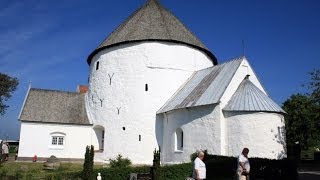 Nylars Church  Bornholm with Costa Pacifica [upl. by Saihtam505]