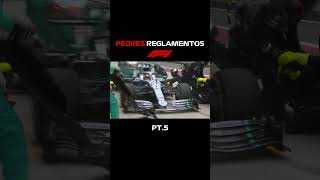 PEORES REGLAMENTOS F1  Pt5 💥 httpsamznto3q5mC8j formula1 automovilismo f1shorts gpf1 [upl. by Novihs]