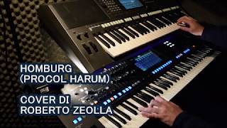 HOMBURG PROCOL HARUM  ROBERTO ZEOLLA ON YAMAHA GENOS [upl. by Jordana]