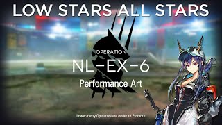 Arknights NLEX6 Guide Low Stars All Stars [upl. by Esinereb]