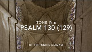 Psalm 130 De profundis clamavi [upl. by Anoiek]