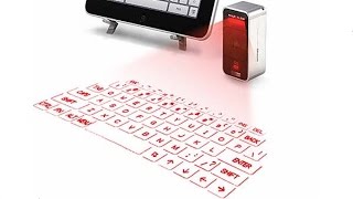 45 Laser Projector Keyboard  Coolest Tech Ever [upl. by Sheepshanks]