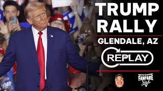 WATCH REPLAY Trump Rally with RFK Jr At Turning Point Action  Glendale Arizona [upl. by Moreen]