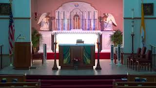 THE HOLY MASS  Corpus Christi Catholic Church celebrates Holy Mass every Sunday at 1100 AM [upl. by Bellanca]